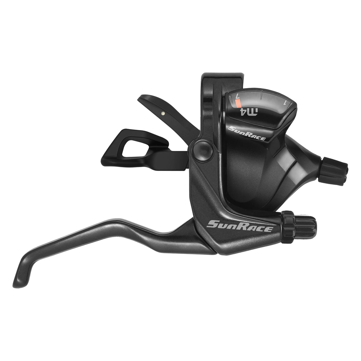SunRace DLM 500 Levier de Vitesse Droite avec Interrupteur à 8 Vitesses pour vélo SunRace DLM 500 Levier de Vitesse Droite avec Interrupteur à 8 Vitesses pour vélo