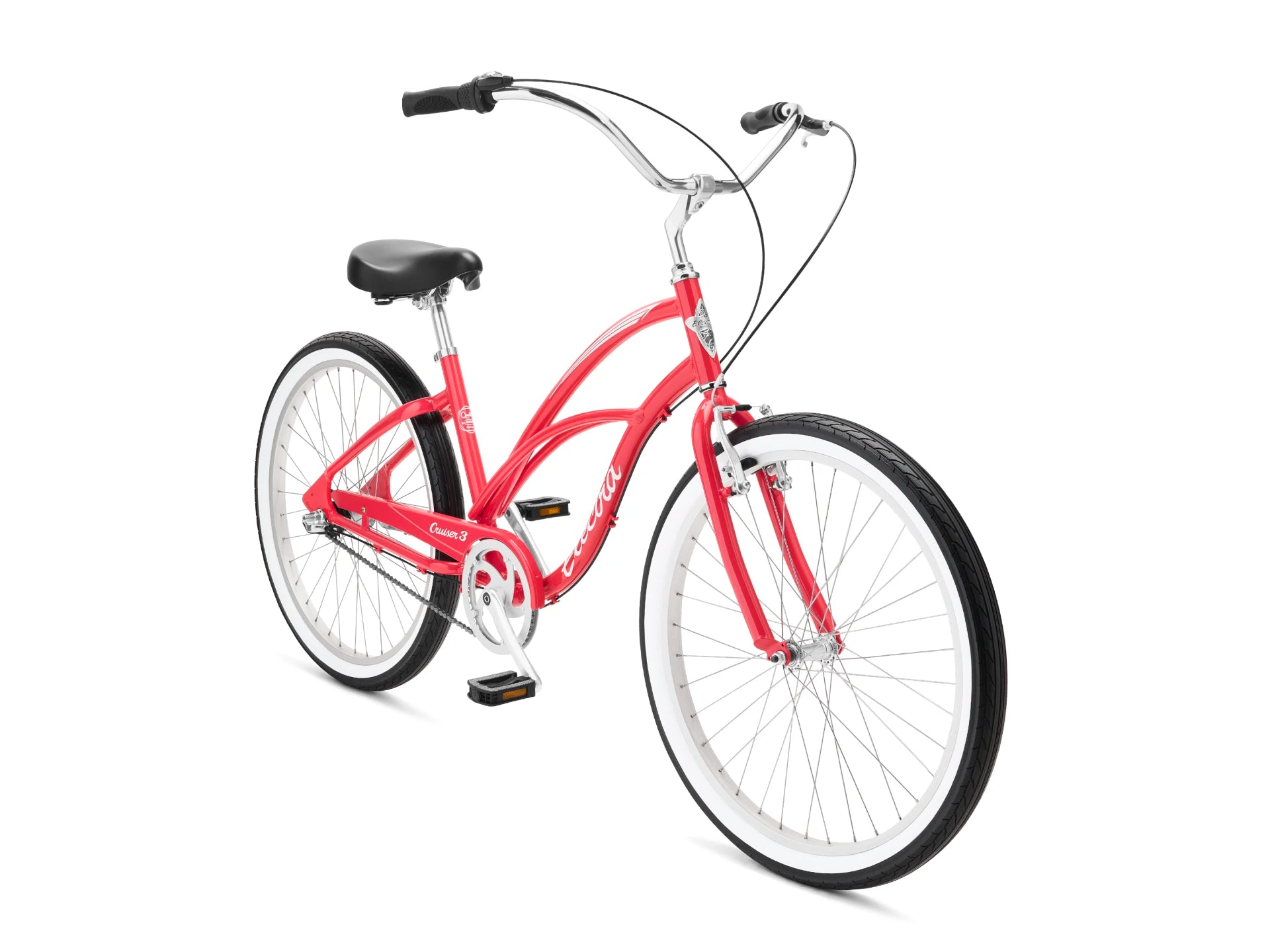 Bike Electra Cruiser 3i Step Thru Hibiscus