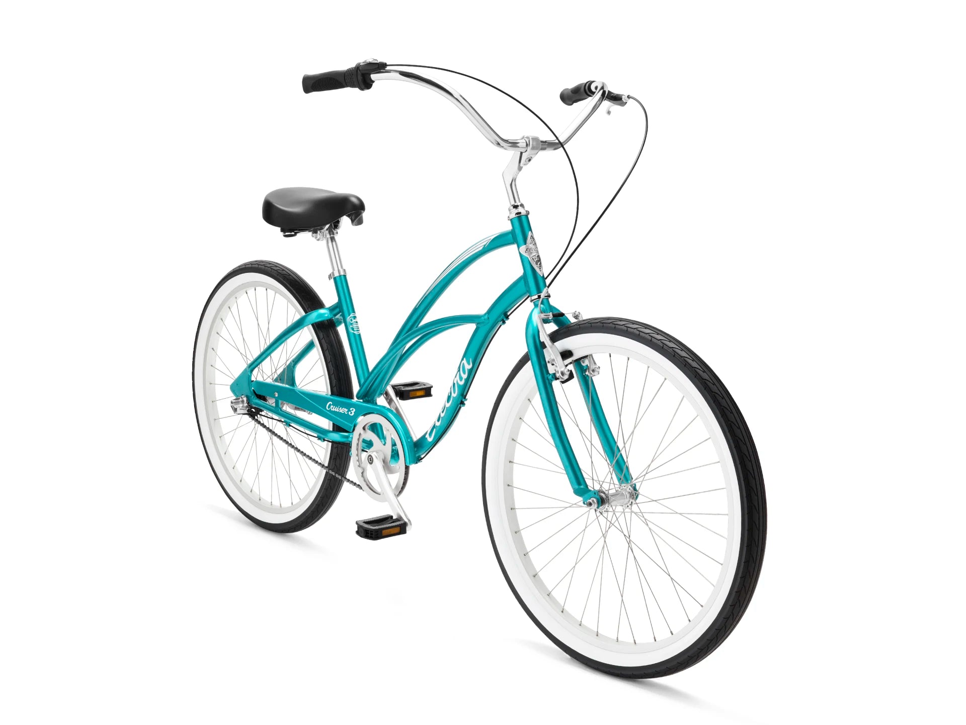 electra cruiser bicycle Bike Electra Cruiser 3i Step Thru Hibiscus